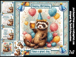 A birthday Ferret