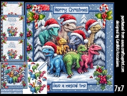 Dinosaurs love Christmas