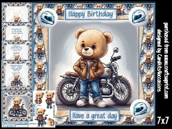 A cute Biker