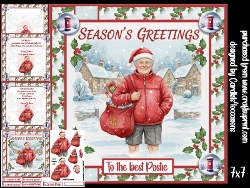 Festive Postman