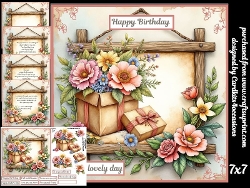 A parcel of petals and wishes