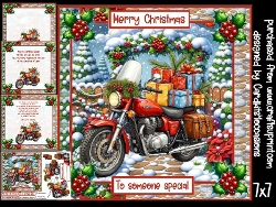 A Festive Motorbike
