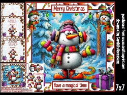 Snowmen love Christmas