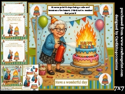 Cake or fire hazard