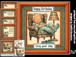 Forty winks on your birthday
