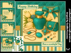 Fashion accessories and flowers