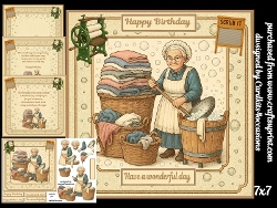 Washday as it used to be