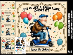 Age is like a speed limit