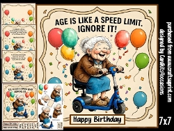 Age is like a speed limit female