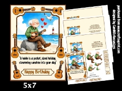 Play that Ukulele 5x7