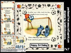 Birthday cheers on the pitch