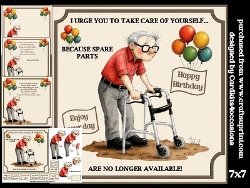 No more spare parts male