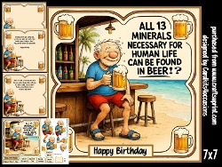 Minerals in beer