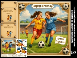 Football cheers on your birthday