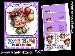 Aged to perfection 5x7