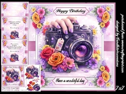 Flowers through a lense