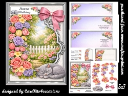 A flower garden 5x7