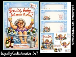 ice ice baby 5x7