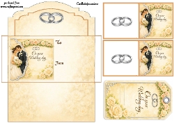 May your hearts be filled with love moeney envelope