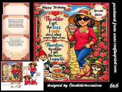 The older I get 6x6