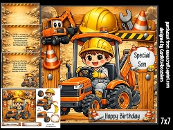 A little digger boy