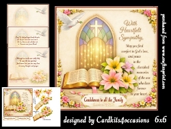 Comfort in Gods love 6x6