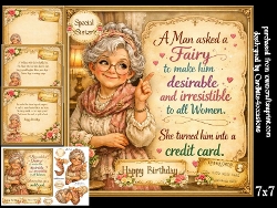 The fairy and the credit card