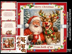 cup1458229_7172 - Santa and Rudolph
