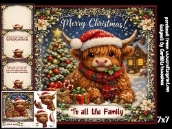 A festive highland hug