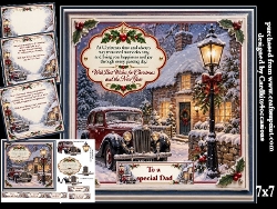 cup1468550_7172 - A Festive vintage car