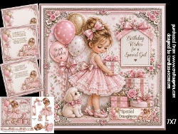Birthday wishes for a special little girl