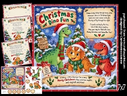 Festive Dinosaurs