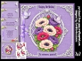 Lattice framed flowers