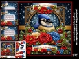 snow stars and feathered friends