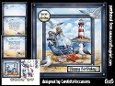 Anchor Gulls and Ocean 6x6
