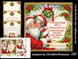 Festive hugs and laughter 6x6