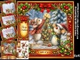 Christmas mice decorate the tree 6x6