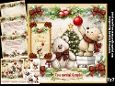 Soft bears and lights aglow
