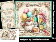 A birthday celebration 6x6
