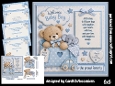 Welcome baby boy 6x6