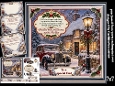 A Festive vintage car