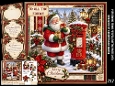 Santa at the Post Box
