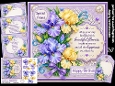 Beautiful flowers and bright moments