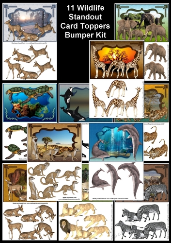 Wildlife Standout Toppers Bumper Kit