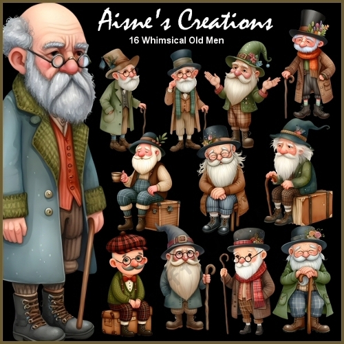 Whimsical Old Men