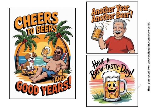 Beer Lover Toppers