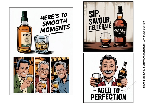 Whisky Lover Toppers