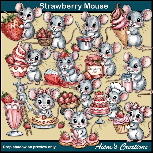 Strawberry Mice