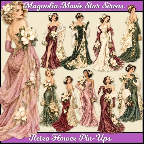 Magnolia Movie Siren Clipart