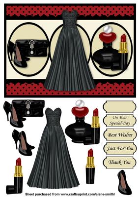 Evening Glamour - Black